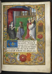 Royal MS 16 F II f.137r Ilustrace z 