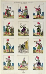 Saint-Simonian Women a jejich zaměstnání, c.1830