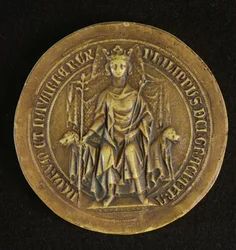 Pečeť Filipa V. (1294-1322) Vysoký, 1317