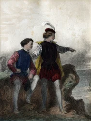 „Vidíte?“, řekl Gustav Vasa (Gustav I. Vasa: 1495 - 1560) Sturovi a ukázal mu černý bod na obzoru (dánské loďstvo Kristiána II. mířící do Švédska) - v díle „Slavné děti - historické příběhy“ od madame Eugénie Foa