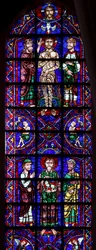 Svatý Jan Křtitel s Agnus Dei; jordánský křest (w106)