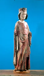 St. Louis (1215-70) (polychromované dřevo)