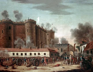Útok na Bastille, 14. července 1789 (olej na plátně)