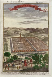 Starobylé město Babel, ilustrace z Description de l