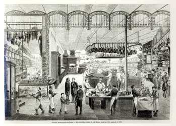 Nové kuchyně Cafe Riche, 1866