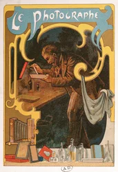 Fotograf, kolem roku 1899