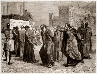 Hereze v Orléans roku 1022 - Případ orleánských heretiků: kanovníci byli roku 1022 v Orléans odsouzeni za kacířství na hranici. (První hranice v dějinách boje proti herezi na Západě za vlády Roberta II. Pobožného (996-1031))