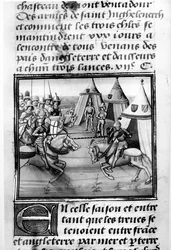 Třicetidenní turnaj z Froissarts Chronicle