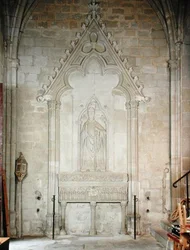 Hrob biskupa Radulfy (zemř. 1266) v Radulfinské kapli (viz také 171276)