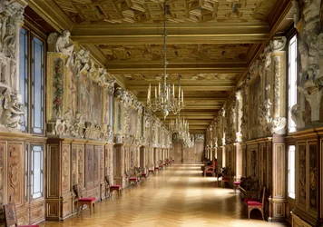 Pohled do Galerie Francois I, 1528-40