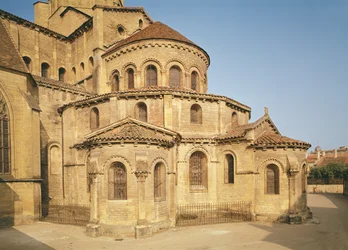 Pohled na chevet, Burgundian School