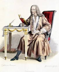 Voltaire - v Ed. Mennechet, "" Francouzský Plutarch ""