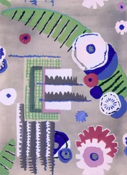 Design tapety od Maison Hans et Fils, hospoda. 1930.