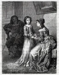 Vaše hlava je vinna, pokud vaše srdce není vinné, řekla madame de Lanclos své dceři Anne „“ Ninon““ z Enclos (nebo Ninon de Lenclos nebo Ninon de Lanclos