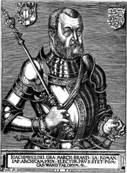 Portrét Joachima II Hectora 1505-1571, braniborského kurfiřta, 1570