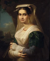 Venkovka z Albana, 1818