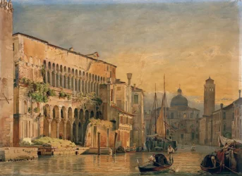 Canal Grande s Palazzo Fondaco dei Turchi