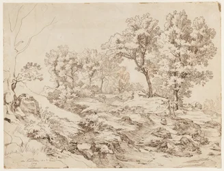 La Serpentara poblíž Olevano, 1829.