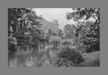 Hrad Warwick, c1900