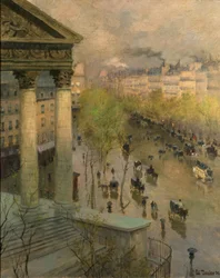 Boulevard de la Madeleine v Paříži