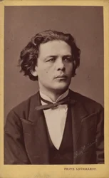 Portrét skladatele Antona Rubinsteina 1829-1894, c. 1870.
