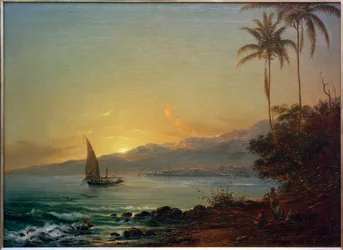 La Guaira ve večerním světle