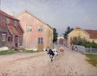 Ulice v Hokksundu