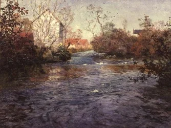 Modrá řeka Amiens