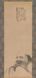 Portrét Daruma, počátek 17. století.