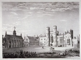 Lambeth Palace, Londýn, c1830