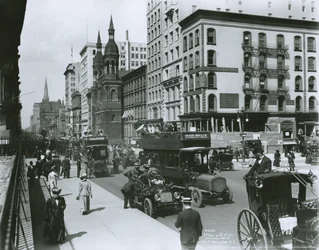 Pátá Avenue, 1909