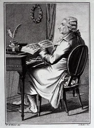 Kresba portrétu Antonia Sachiniho