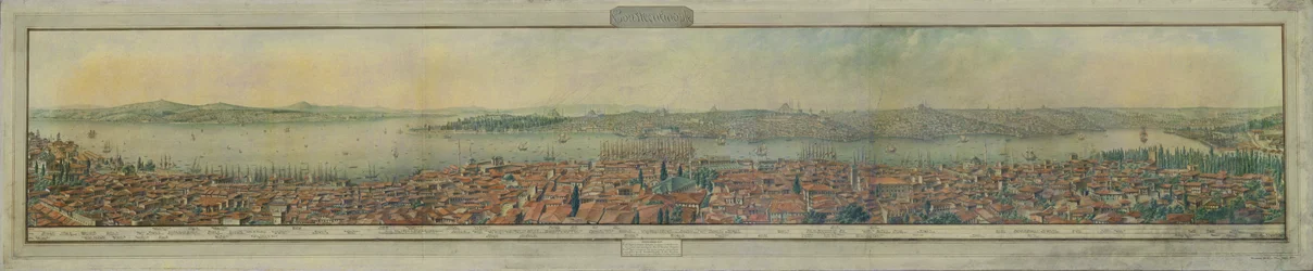 Pohled na Konstantinopol