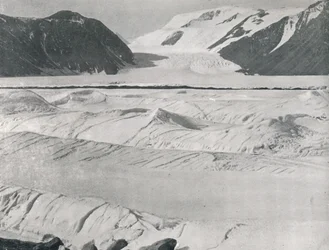 Crevass Ice at Entrance to Priestley Glacier, c1911, 1913