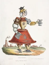 Nádobí, kolem roku 1831