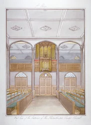 Kaple v Philanthropic Society Institution na London Road, Southwark, Londýn, 1825