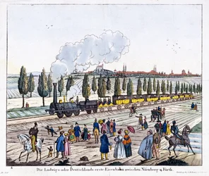 Otevření železnice Norimberk-Furth, 7. prosince 1835
