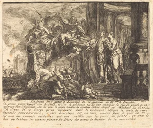 Alegorie dauphinovy rekonvalescence (Allegorie sur la rekonvalescence du Dauphin)