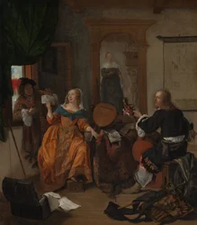 Hudební večírek, 1659.