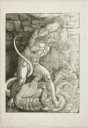 Hercules Killing the Lernean Hydra, ze scén ze života Herkula