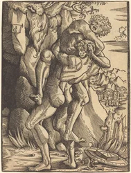Herkules a Antaeus