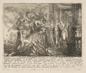 Alegorie o rekonvalescenci dauphina, 1752.
