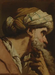 Studie orientální hlavy, c.1766-75