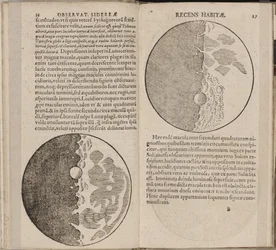 List knihy Sidereus Nuncius Hvězdný posel od Galilea Galilei, 1610
