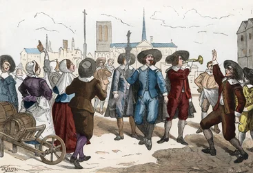 Muži prodávající víno, c. 1630–1640