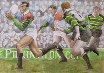 Rugby Match: Harlequins vs Northampton, 1992 (wc)