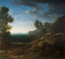 Klasická krajina, 1670.