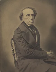 Portrét skladatele Giacoma Meyerbeera 1791-1864, 1853-1854.