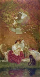 Mateřská láska (malba)