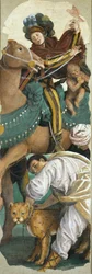 Panel Klanění tří králů, 1541-1542.